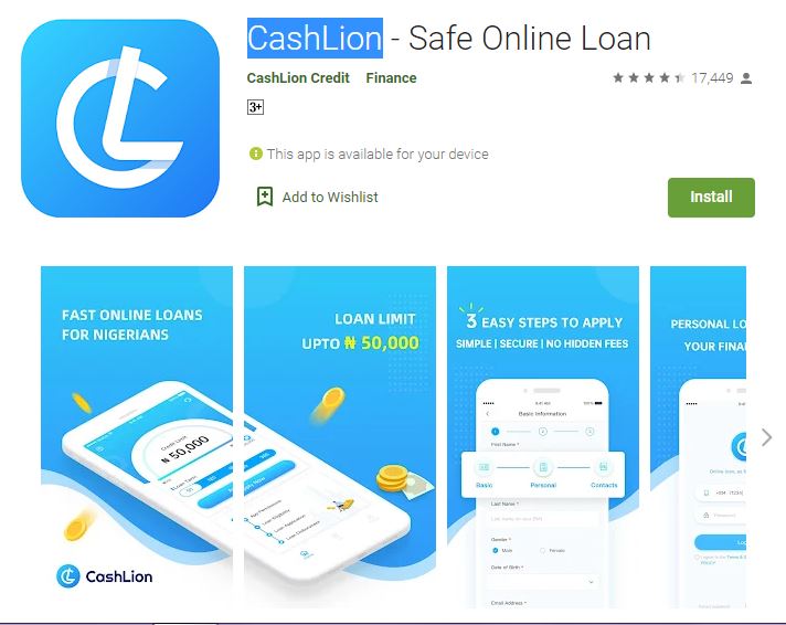 CashLion Loan App Customer Care - Phone Number - Email and WhatsApp Number