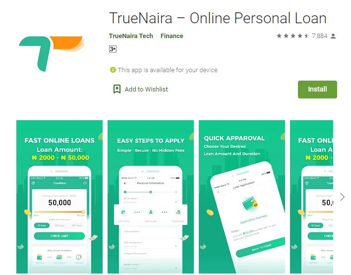 TrueNaira Loan App Customer Service - Phone Number - Email and WhatsApp Number
